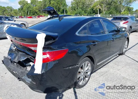 2012 Hyundai Azera из США, поврежденный, VIN KMHFH4JG4CA152444